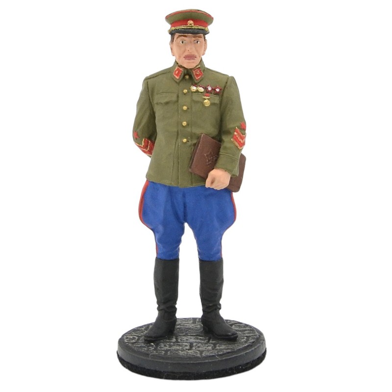 Tin soldier "Chief of the General Staff of the Red Army Marshal B.M. Shaposhnikov"