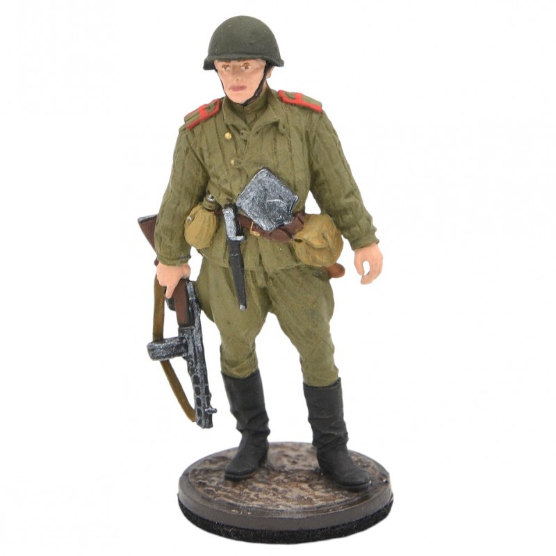 Tin soldier "Sergeant of infantry of the Red Army with PPSH"