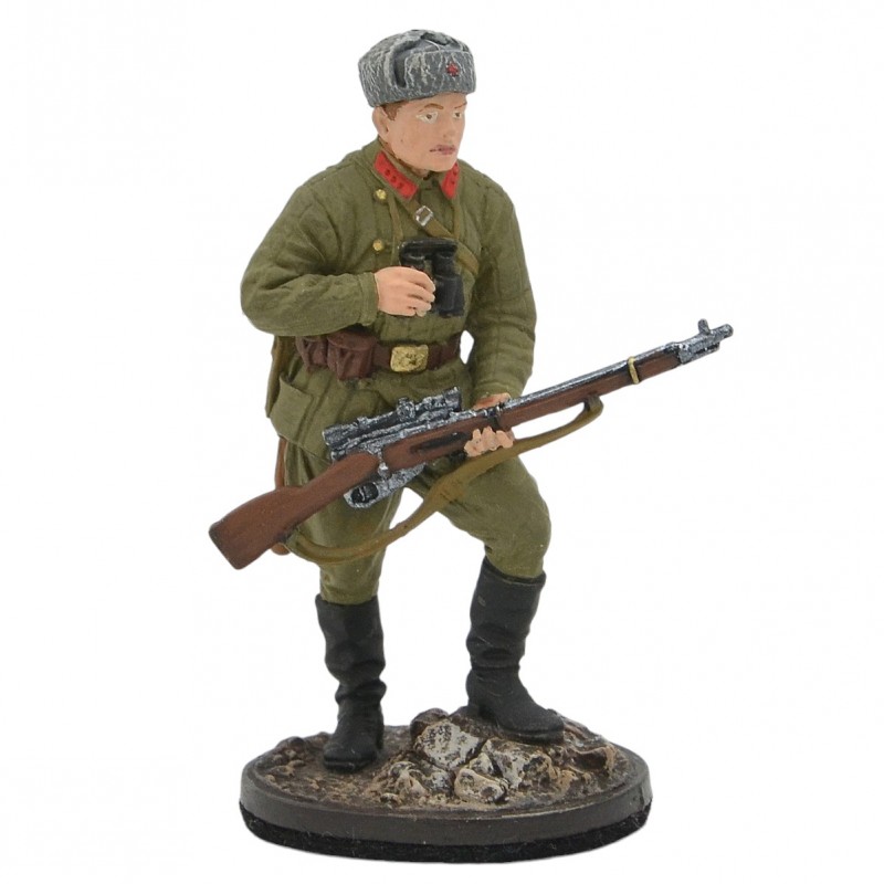 The tin soldier "The standard-bearer of the ABTV Red Army"