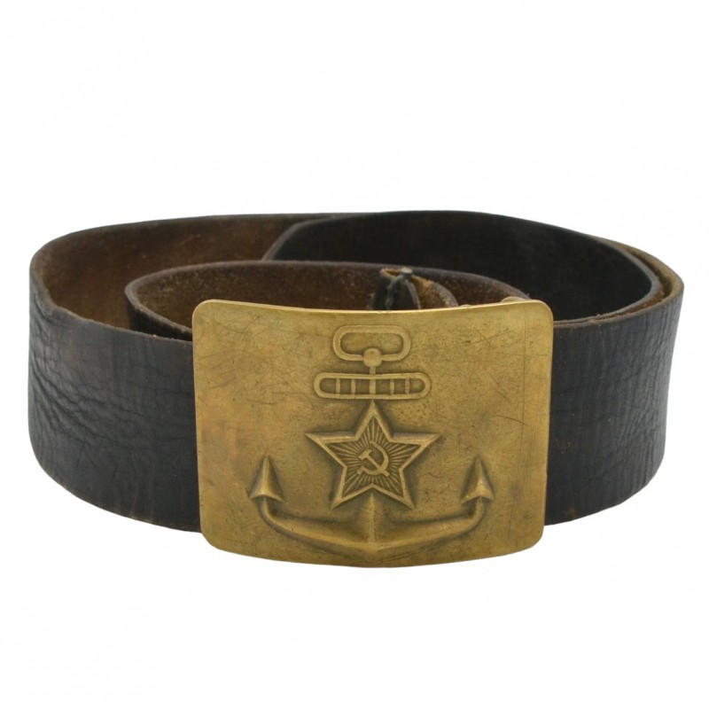 Leather belt of the sailors of the USSR Navy