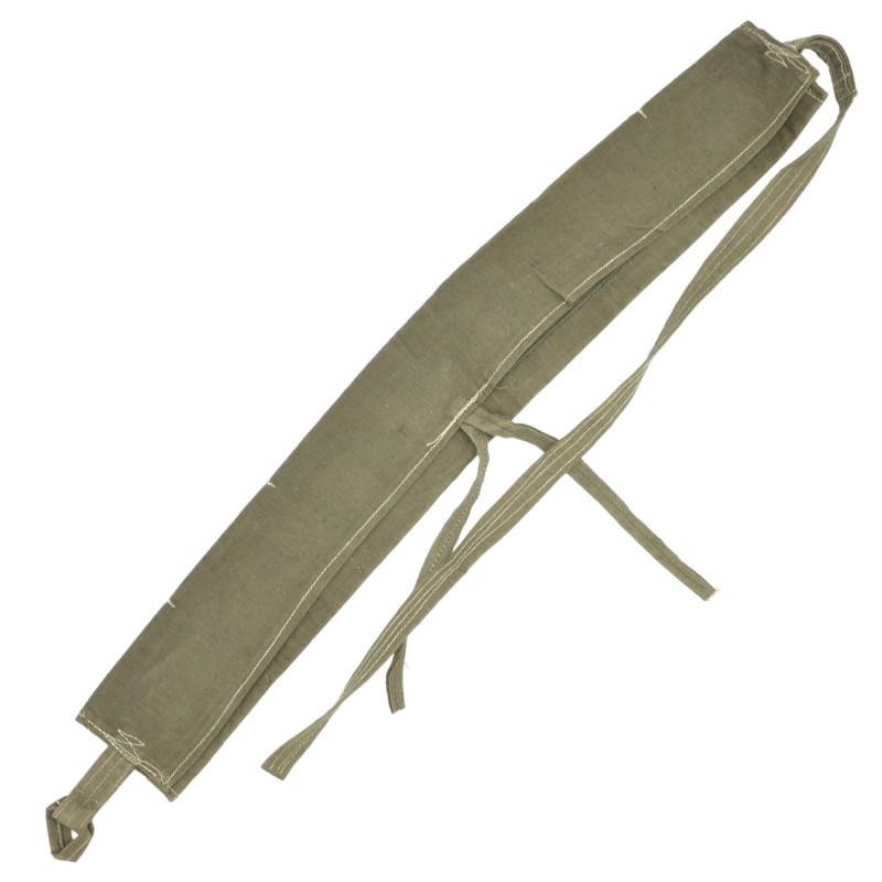 Tarpaulin bandolier for clips for the Mosin rifle