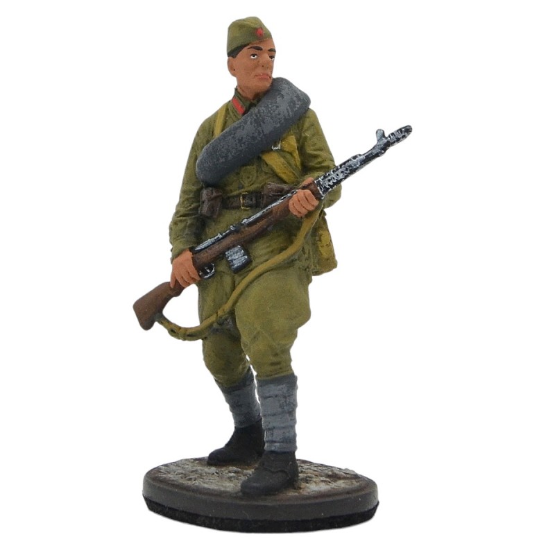 Tin soldier "Private of the Red Army rifle units with a rifle"