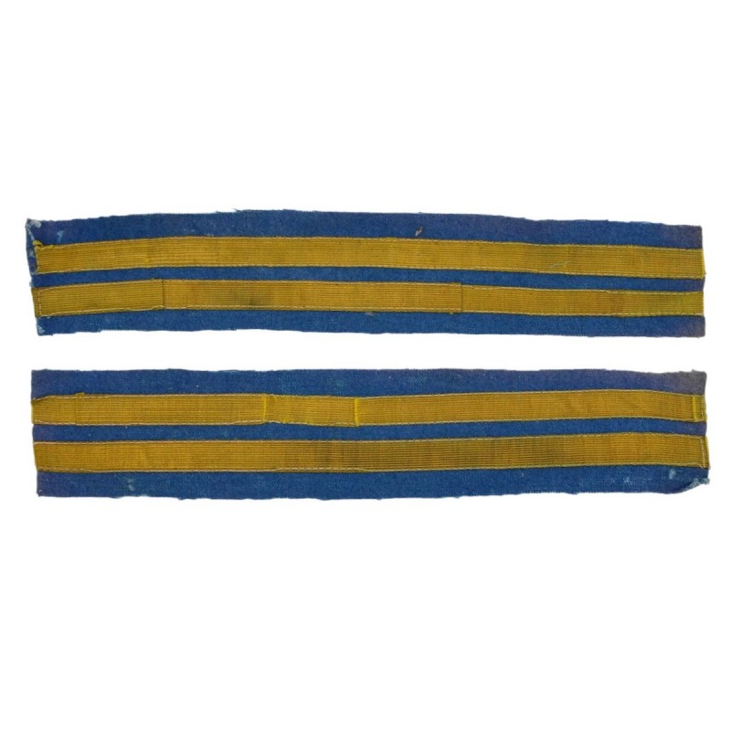 The sleeve patches of the senior lieutenant of the Naval aviation of the Red Army of the year 1935