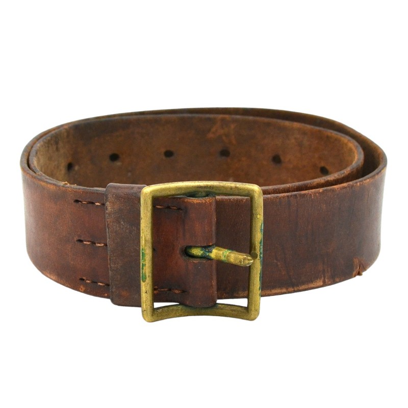The belt is a Japanese soldier's general army belt of the Second World War