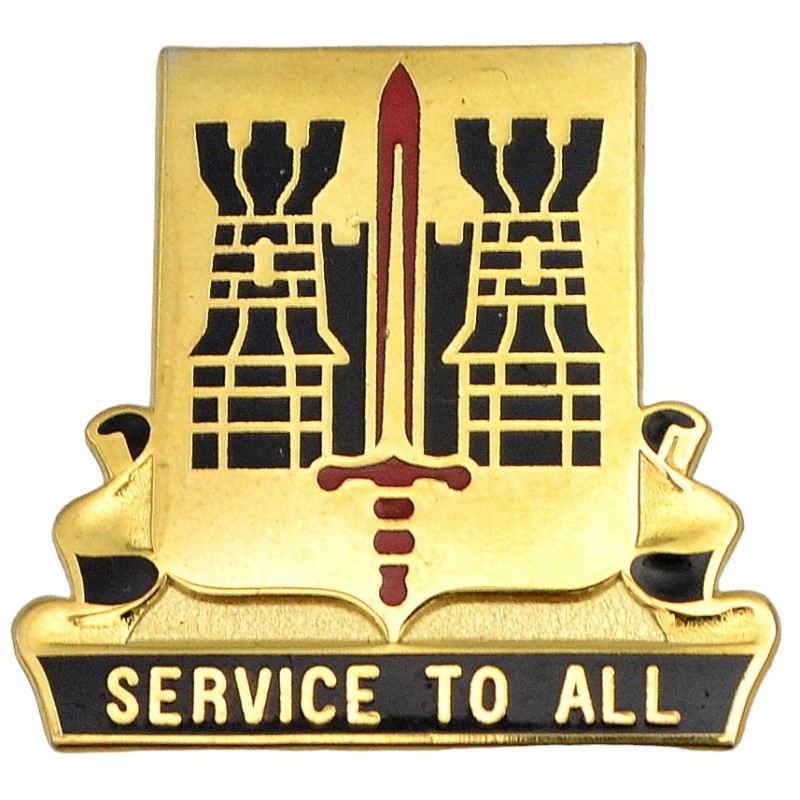 Badge of the 411th U.S. Army Support Battalion