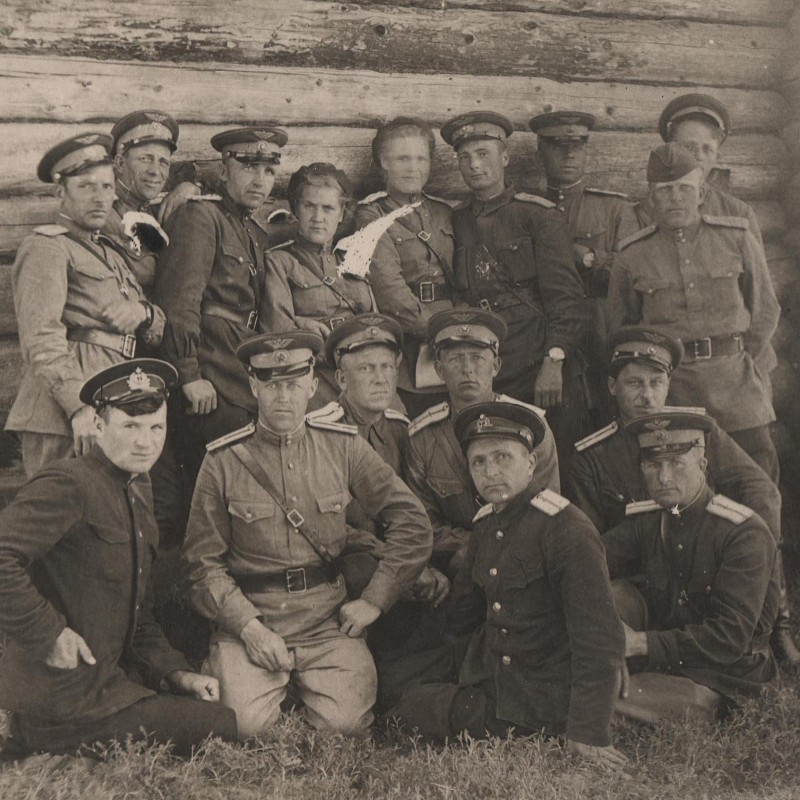 Photo of Red Army Air Force officers, 1943