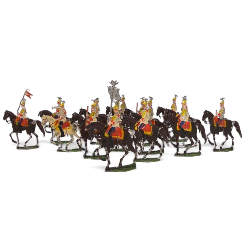 A set of soldiers of the "Life Guards Cavalry Regiment"