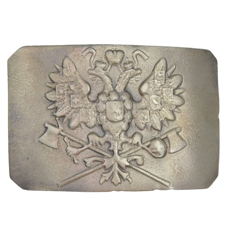 The buckle of the lower ranks of the engineering troops of the 1904 model