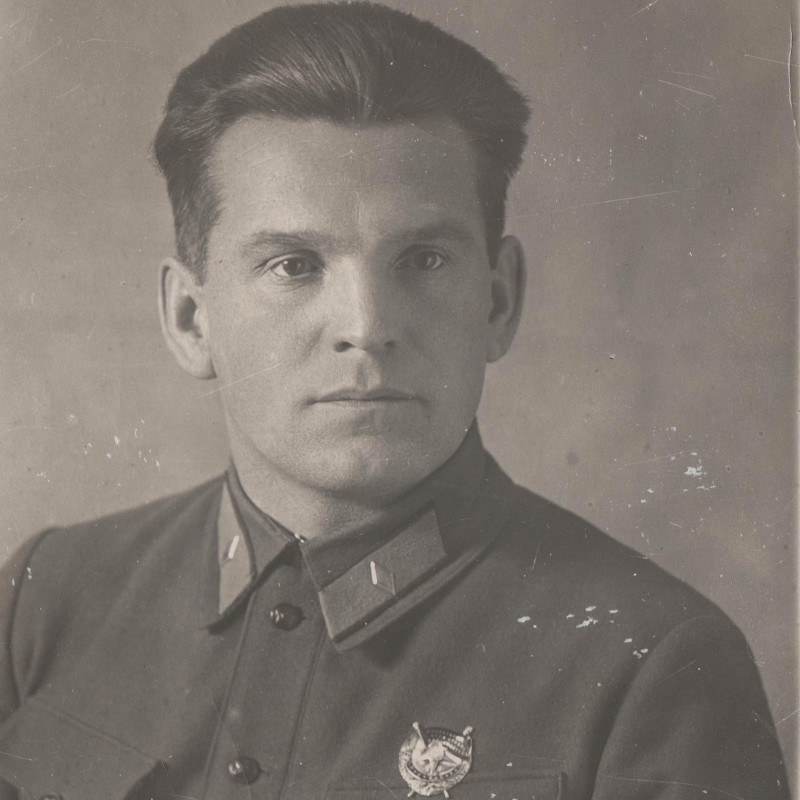 Portrait photo of the Knight of the Order of the Red Banner of the RSFSR