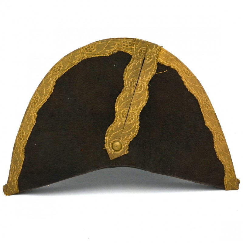 Officer's bicorn hat of the Napoleonic Wars period