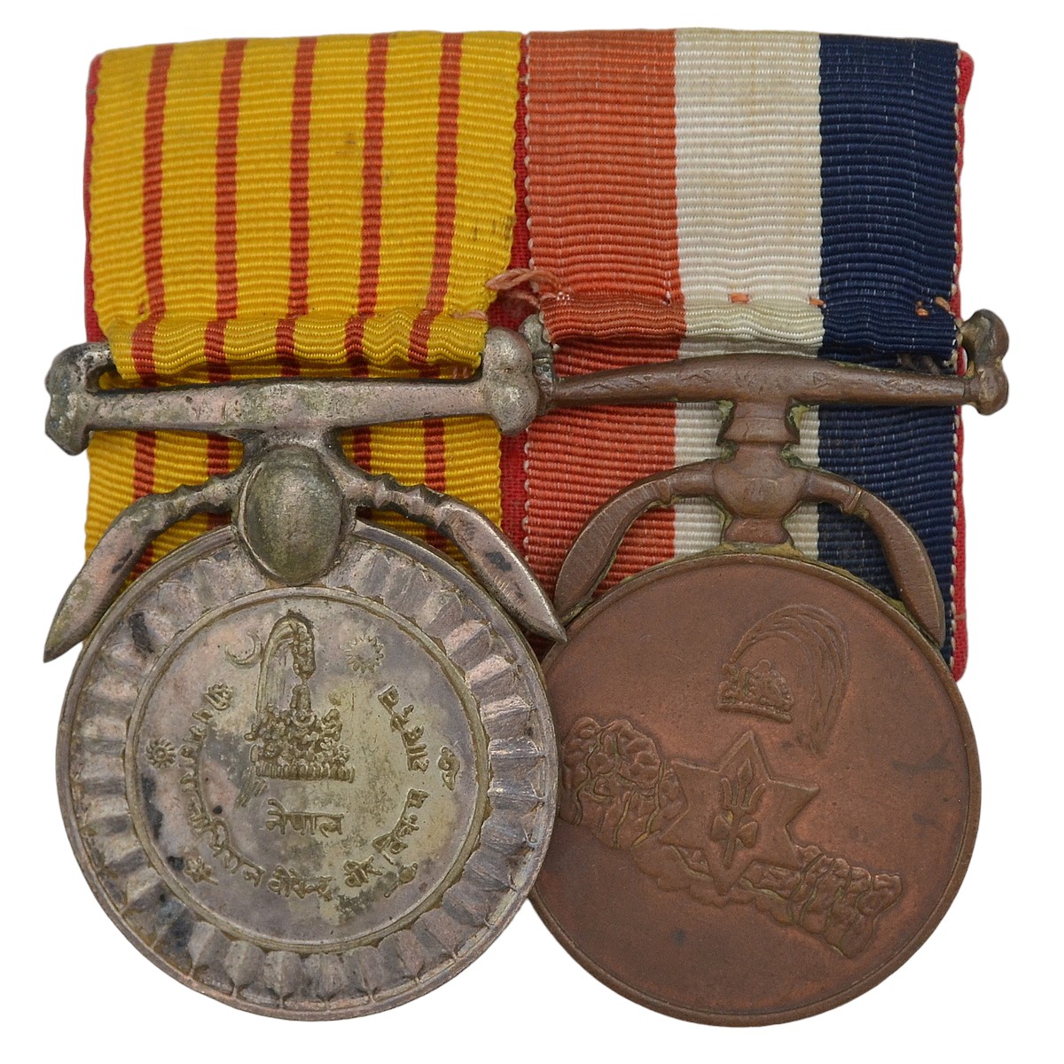Award pad of a Nepalese serviceman