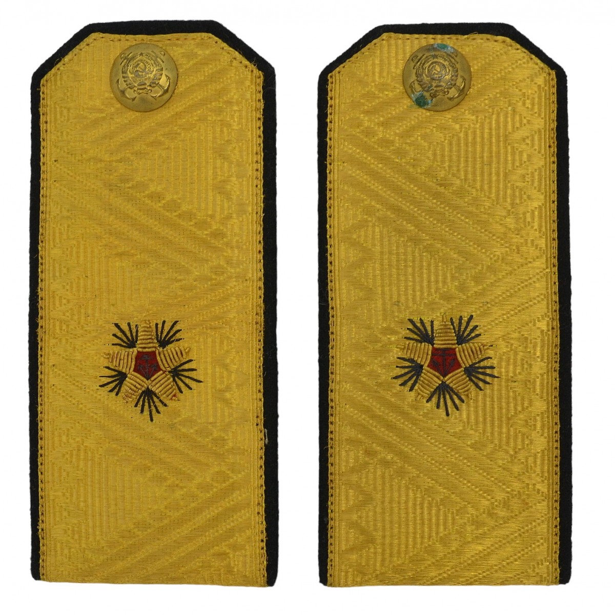 Shoulder straps of the Rear Admiral of the Red Army in 1943