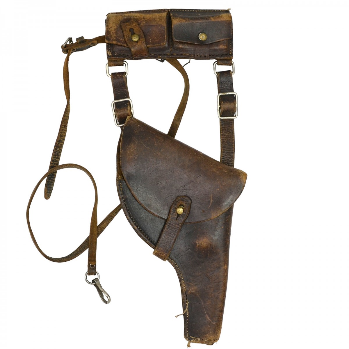 Naval revolver holster of the Nagant system, early type