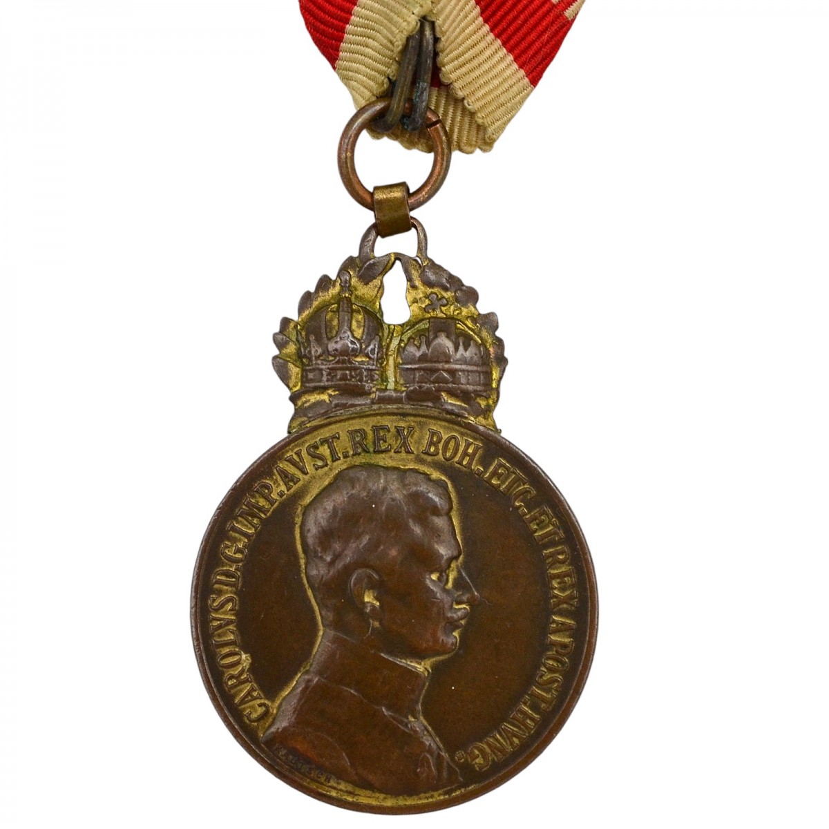 Gold Medal for Military Merit of the 1917 model, Austria-Hungary