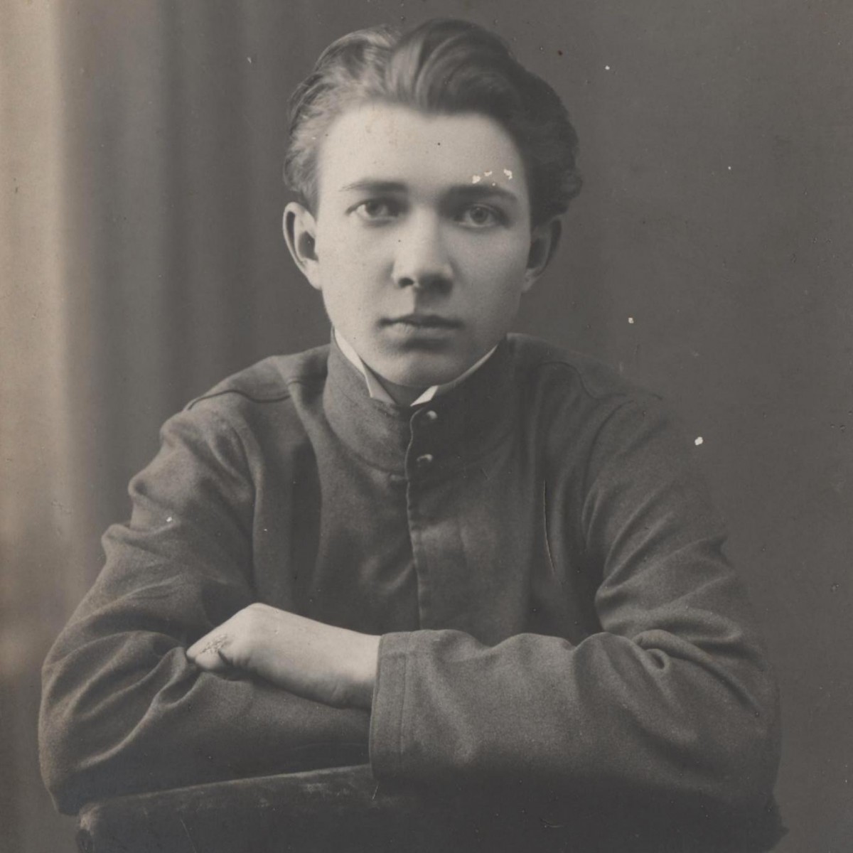 Photo of a young man, 1914