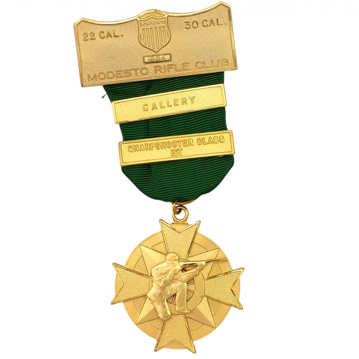 Gold medal "Modesto Rifle Club", 1st class sniper