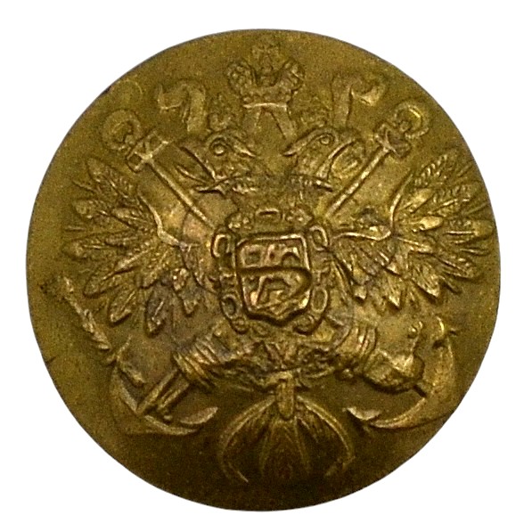 The uniform button of the RIF sailors of the 1904 model