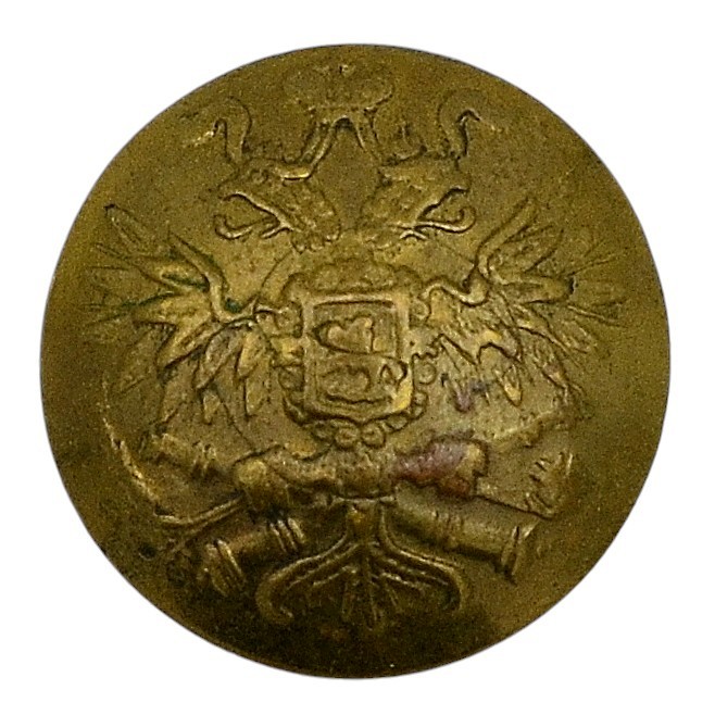 The uniform button of the RIA officers of the 1904 model