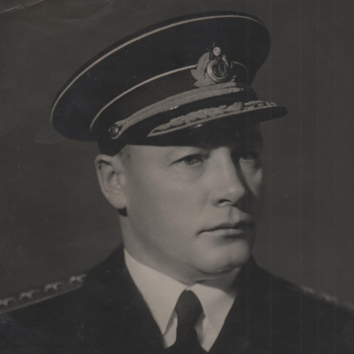 Portrait photo of Admiral of the Fleet N.M. Kuznetsov