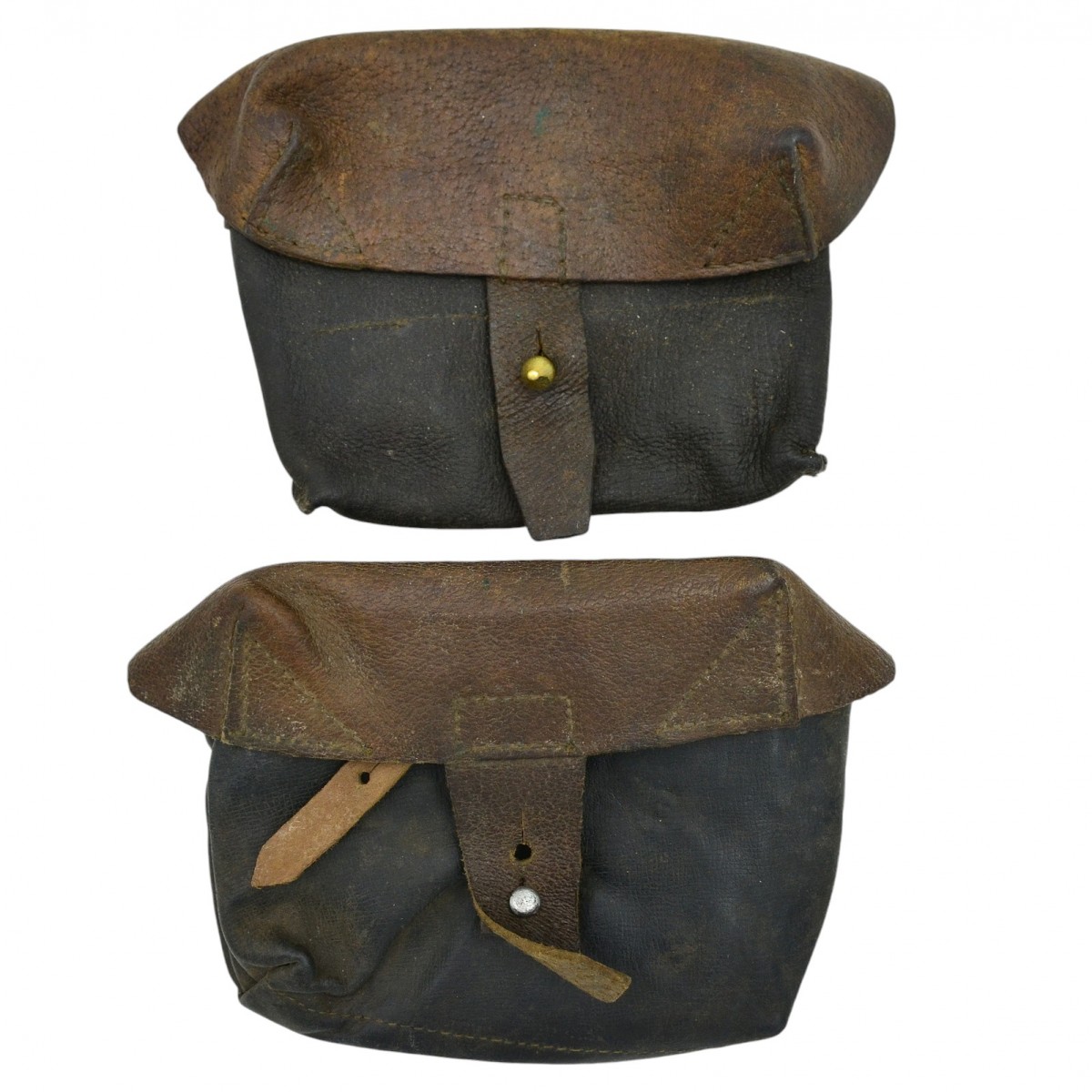 A pair of leather pouches for SVT-40