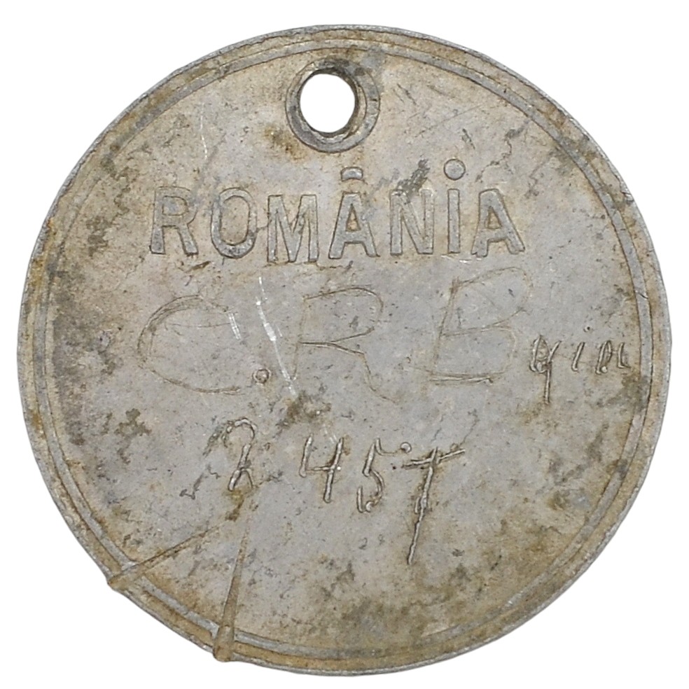 Personal badge (badge) of a Romanian serviceman