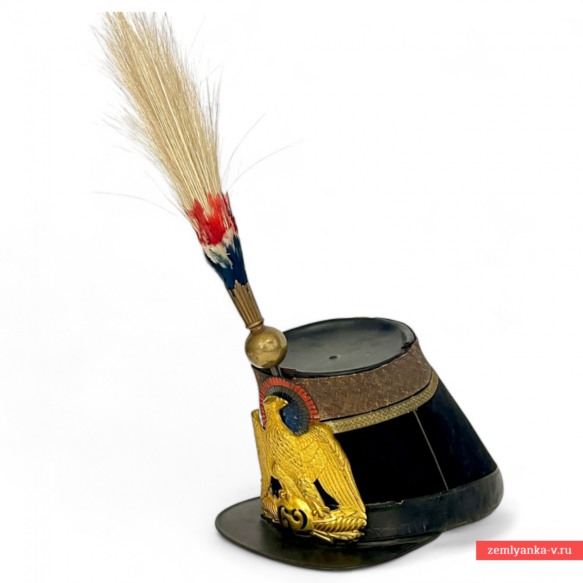 Shako, 1852 Colonel of the 62nd Infantry Regiment