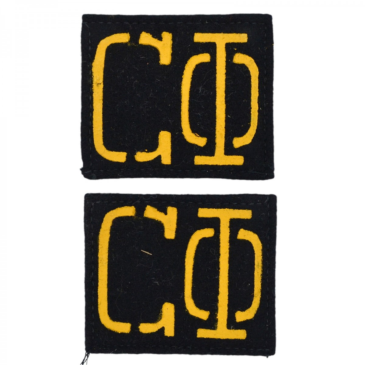 Counter-shoulder straps of a sailor of the Northern Fleet