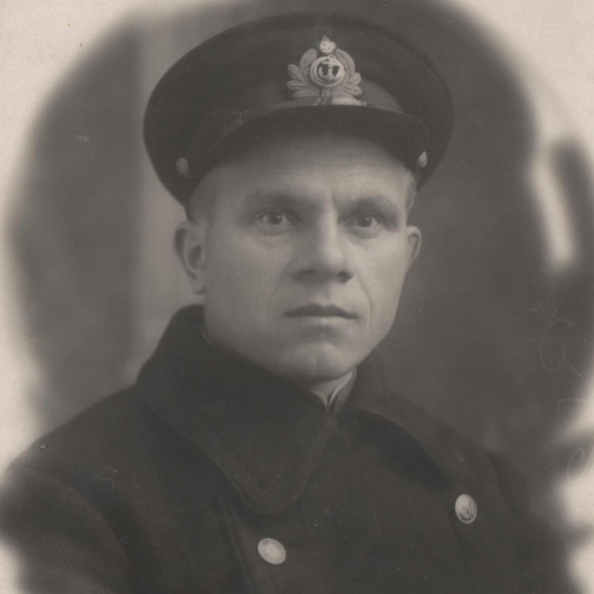 Portrait photo of the commander of the Red Army, 1939