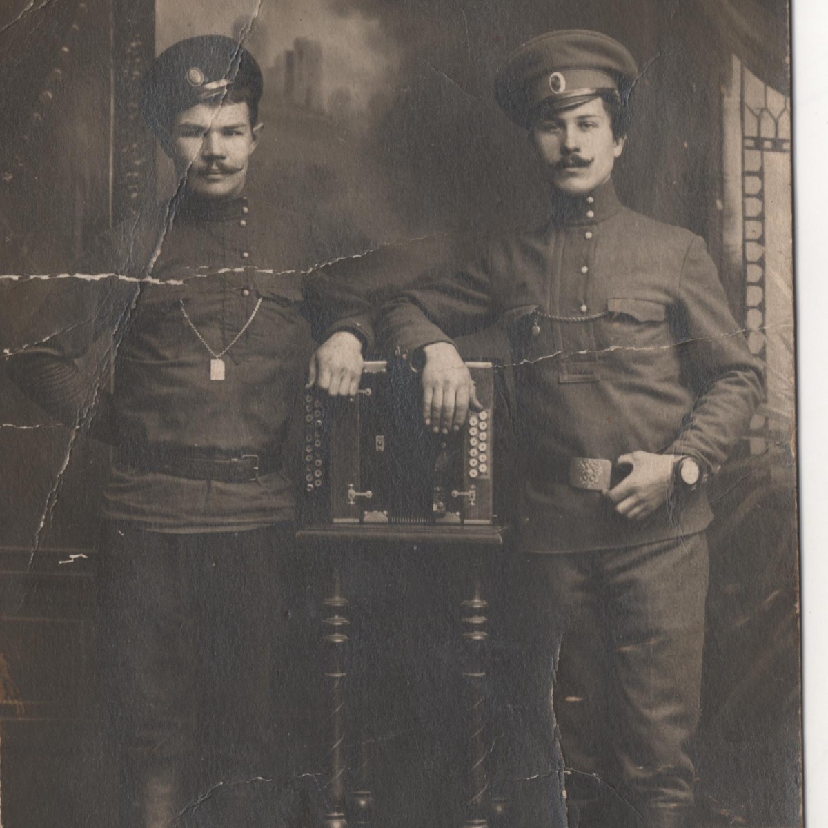 Photo of RIA soldiers, 1917 (?)