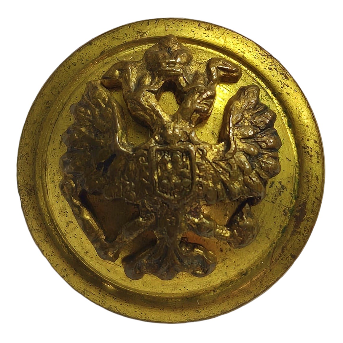 Cuff button of an official of the Russian Empire