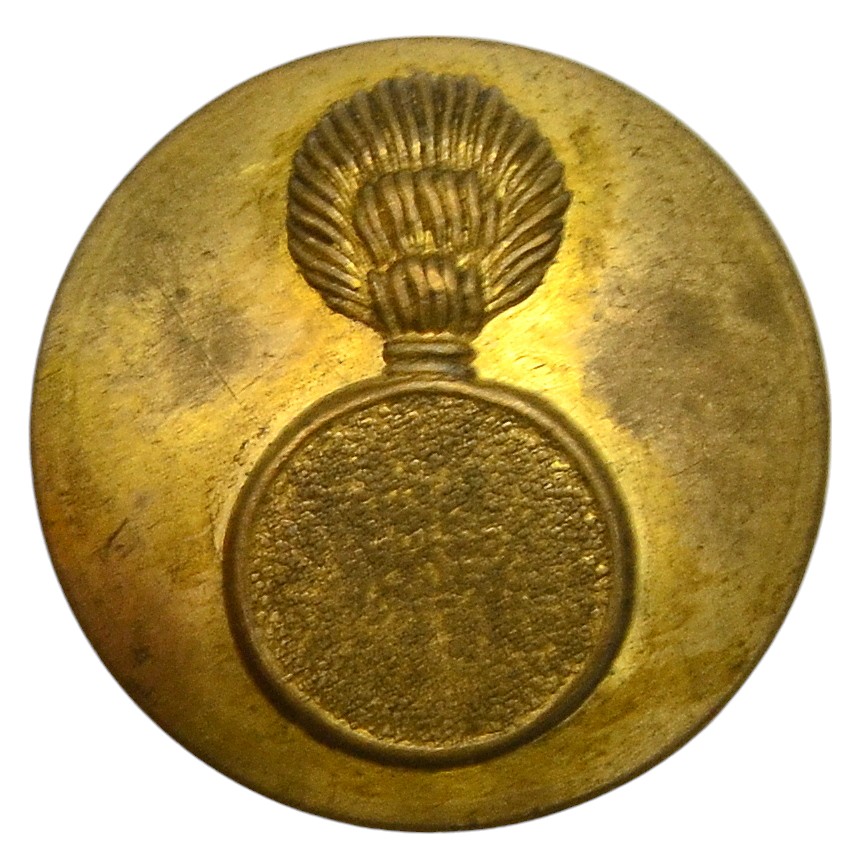 The button of an officer of the Grenadier regiment