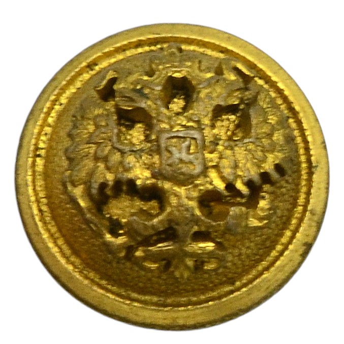 Cuff button of an official of the Russian Empire