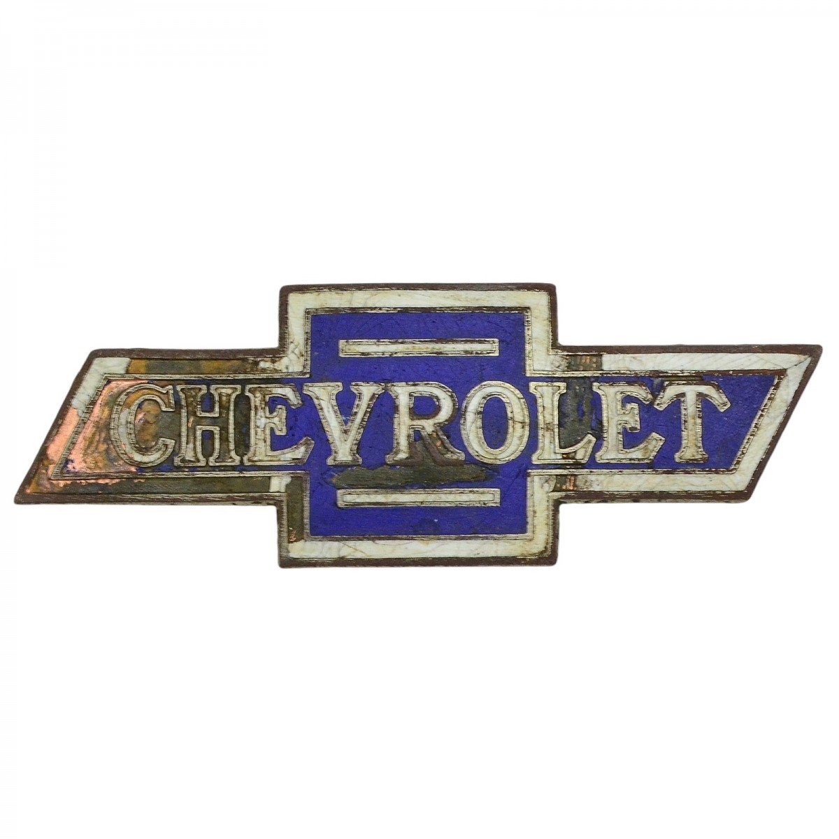 A sign from the Chevrolet car of the 1920s