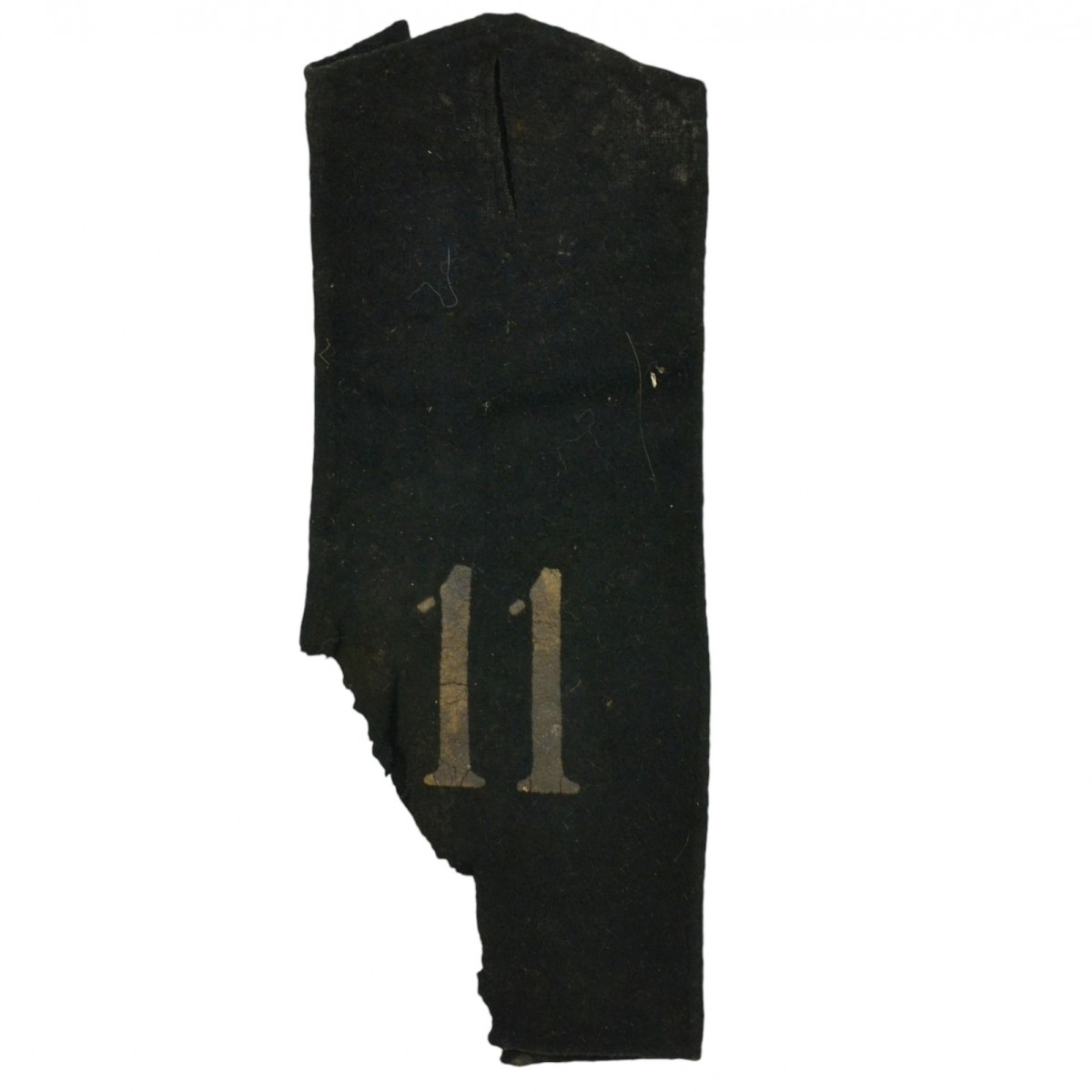 The shoulder strap of a sailor of the 11th naval crew of the REEF