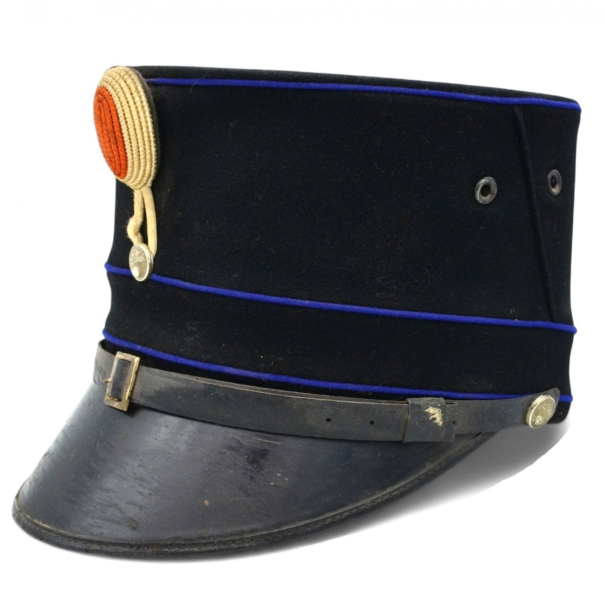 The Shako of a Dutch policeman