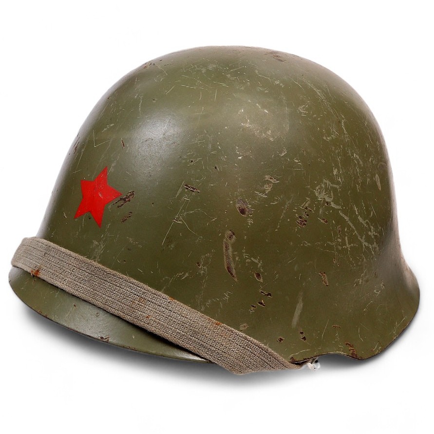 A Yugoslav helmet of the 1951 model