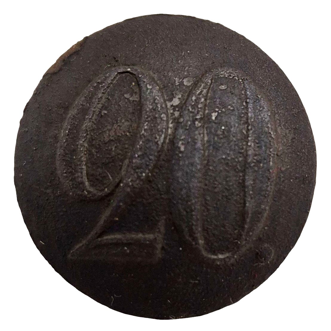 The button of the lower ranks of RIA during the Crimean War