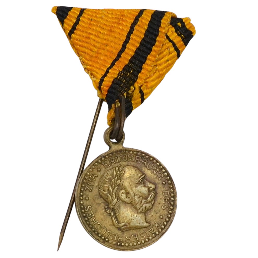 Austria-Hungary. Medal commemorating the Emperor's visit to Reichenbach