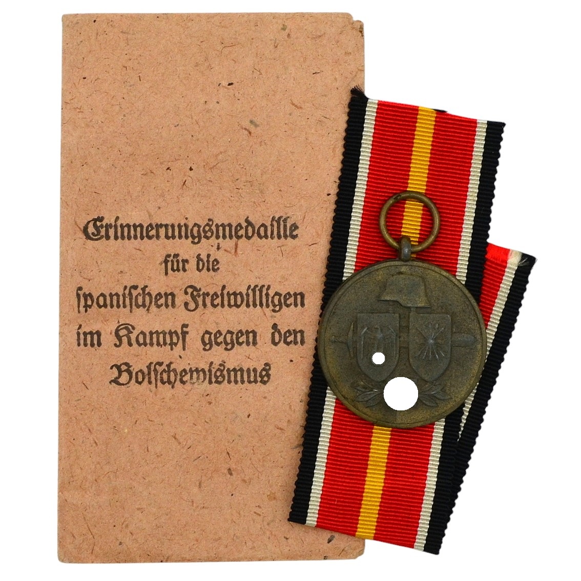 Commemorative medal for Spanish volunteers in the fight against Bolshevism