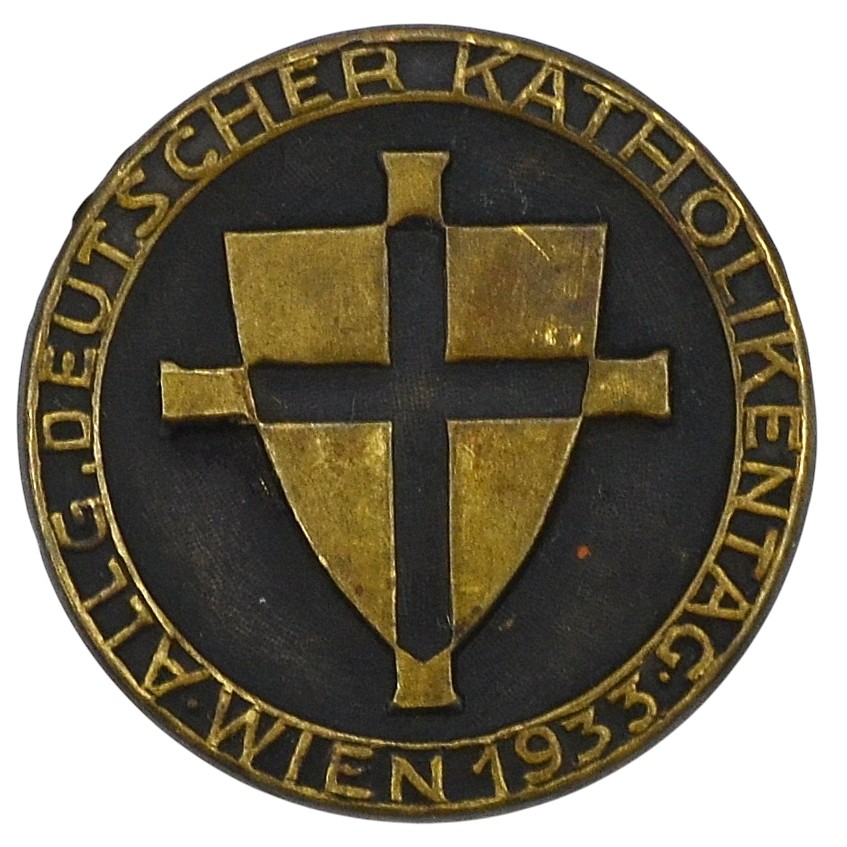 Badge of the participant of the All-German Catholic Congress in Vienna, 1933