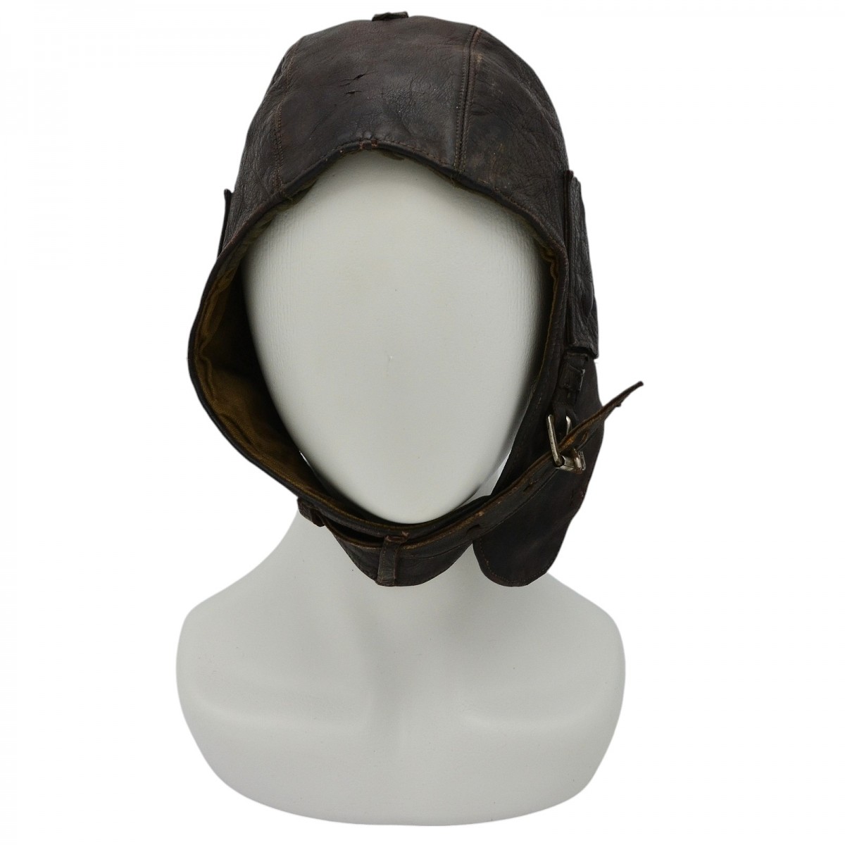 Red Army pilot's summer flight helmet or OSOAVIAKHIM