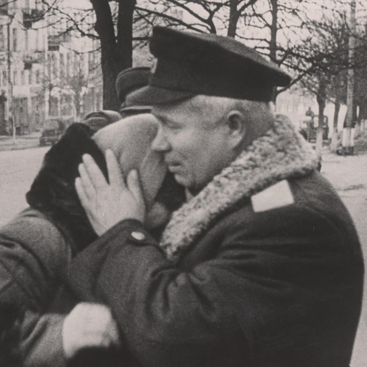 Photo of N.S. Khrushchev in Kiev after the liberation of the city, 1943.