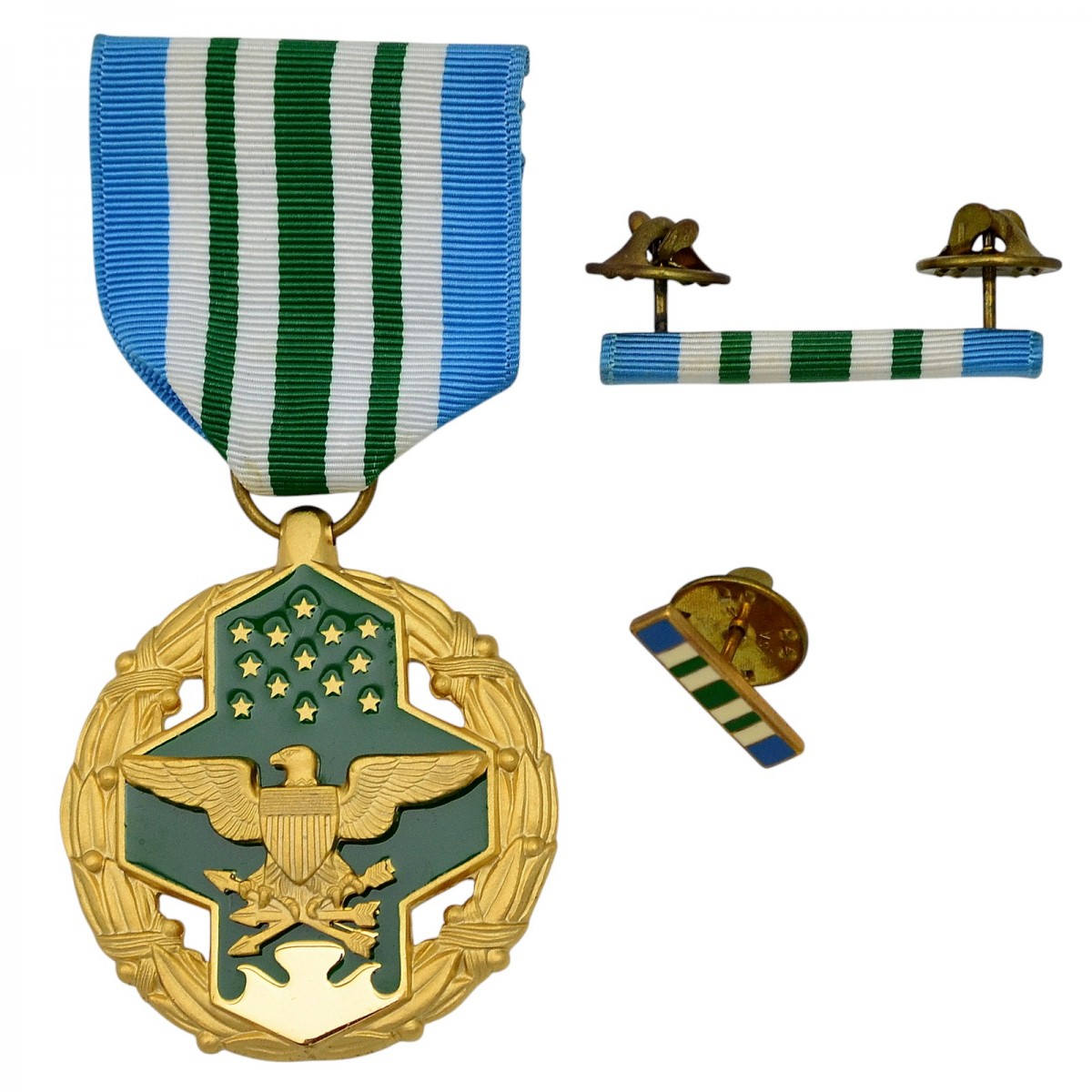 A set of badges of the Commendation medal of the United States Joint Command, mod. 1963