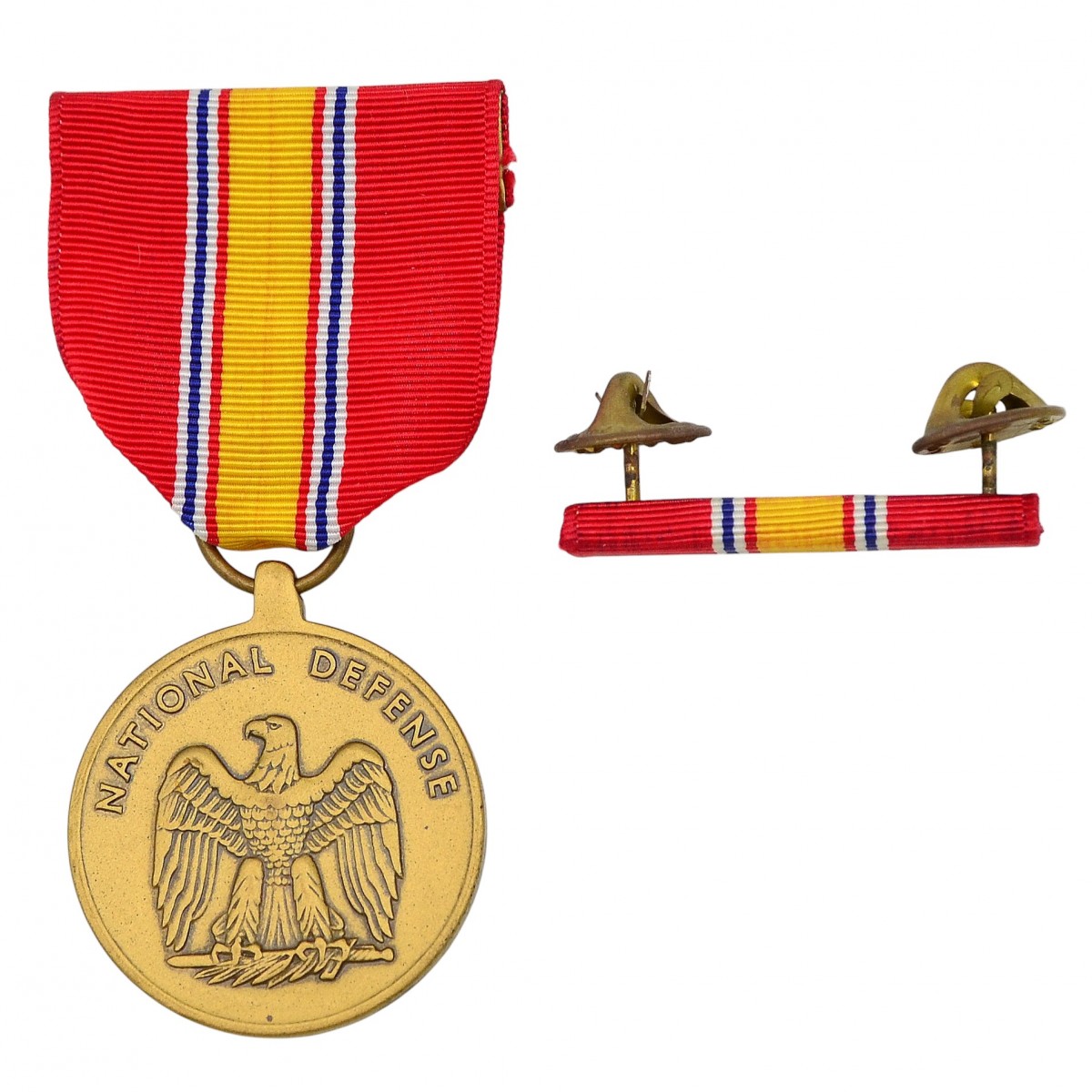 Set of badges of the National Defense Medal