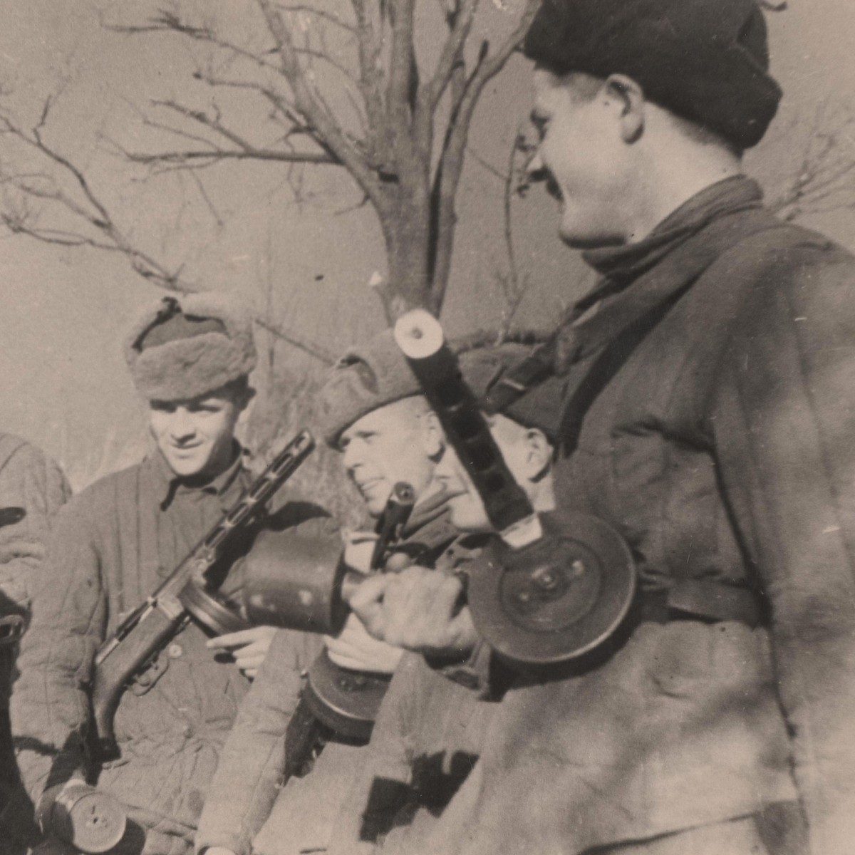 Author's photo by N. Khaldogin "Propaganda conversation before the offensive"