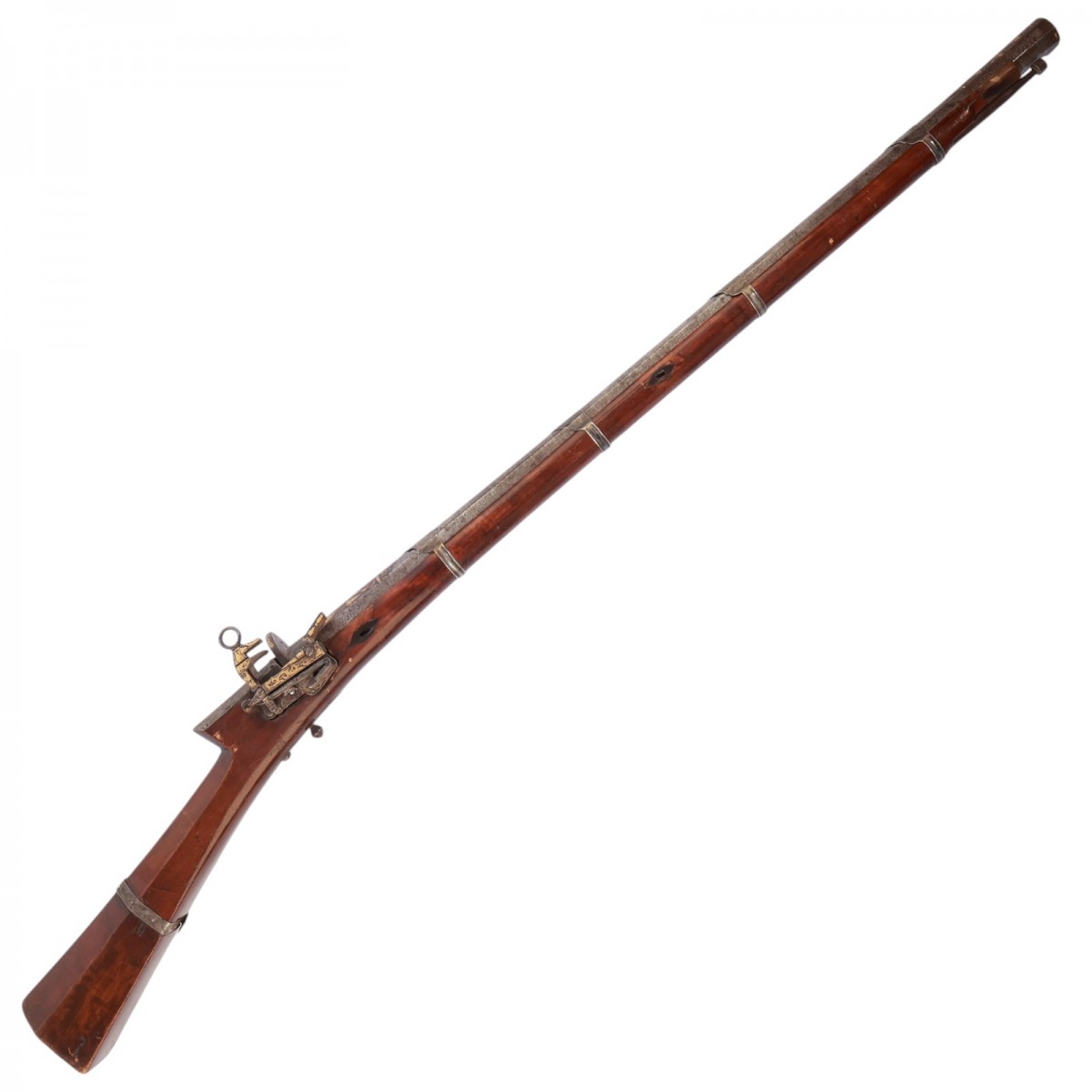 Caucasian shotgun with a Michelet-type flintlock