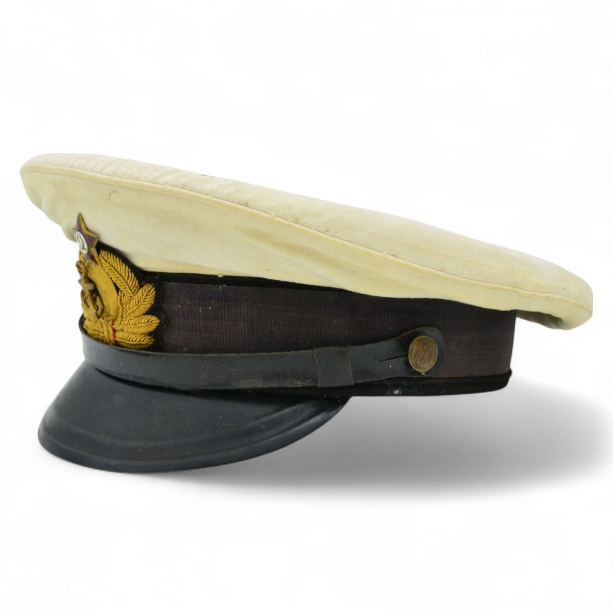 Summer cap of an officer of the USSR Navy, 1953
