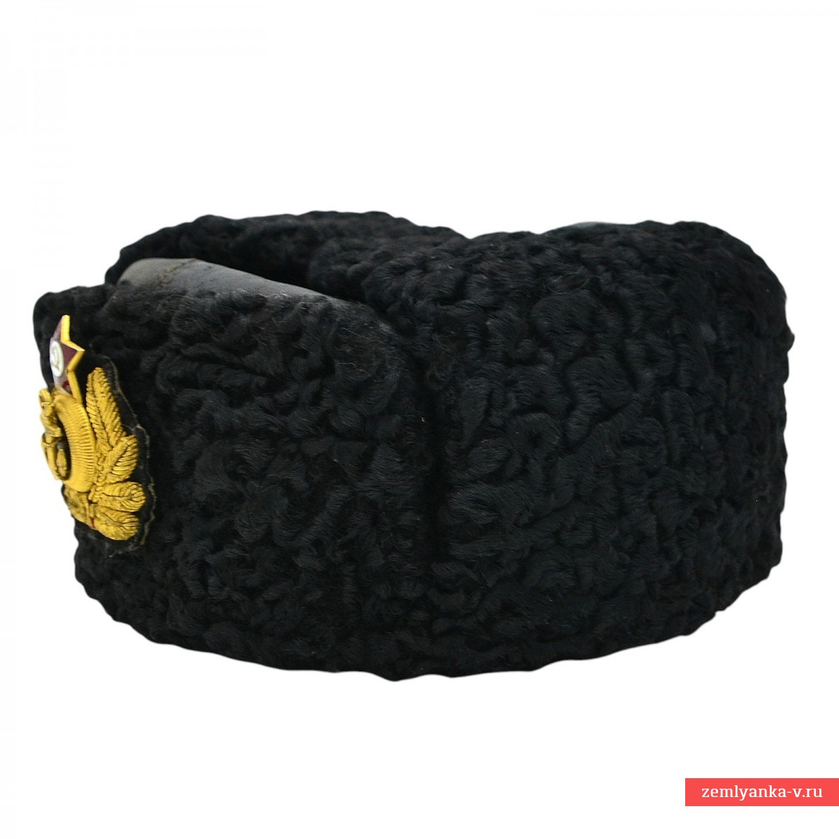 Winter hat of an officer of the Soviet Navy, 1962