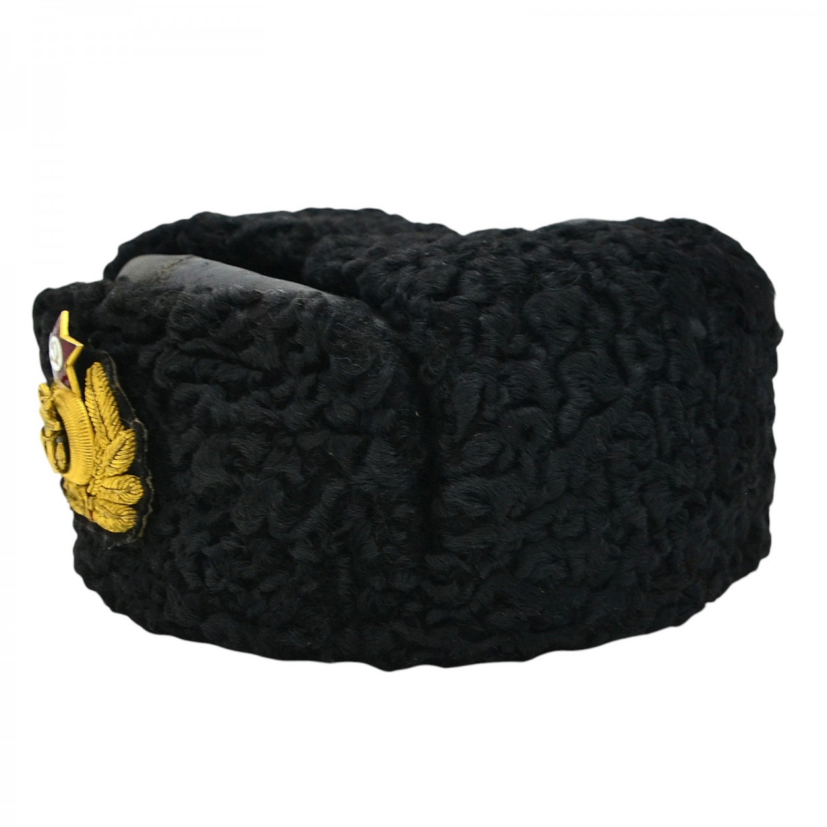 Winter hat of an officer of the Soviet Navy, 1962
