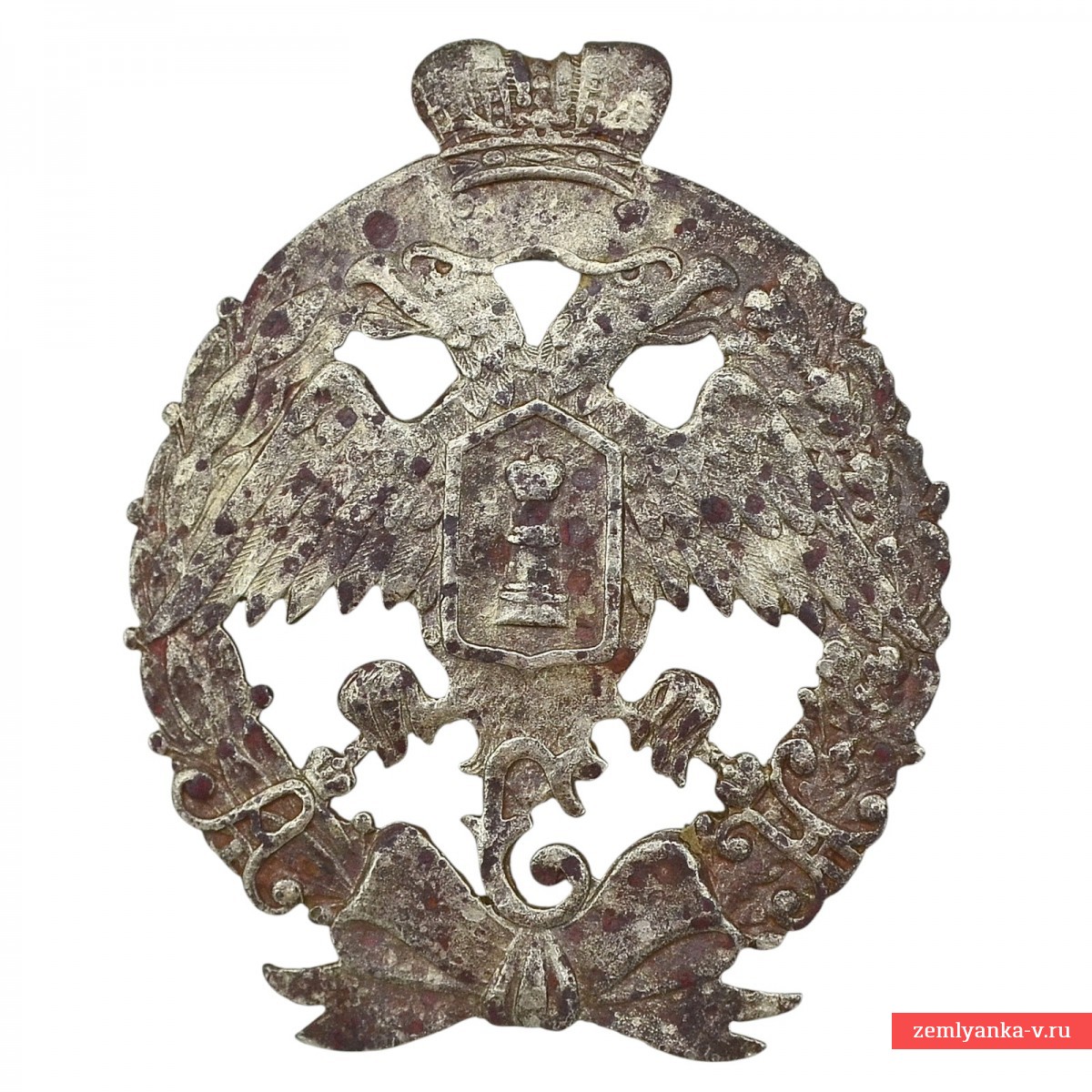 Badge for lower ranks of the 24th Infantry regiment of Simbirsk